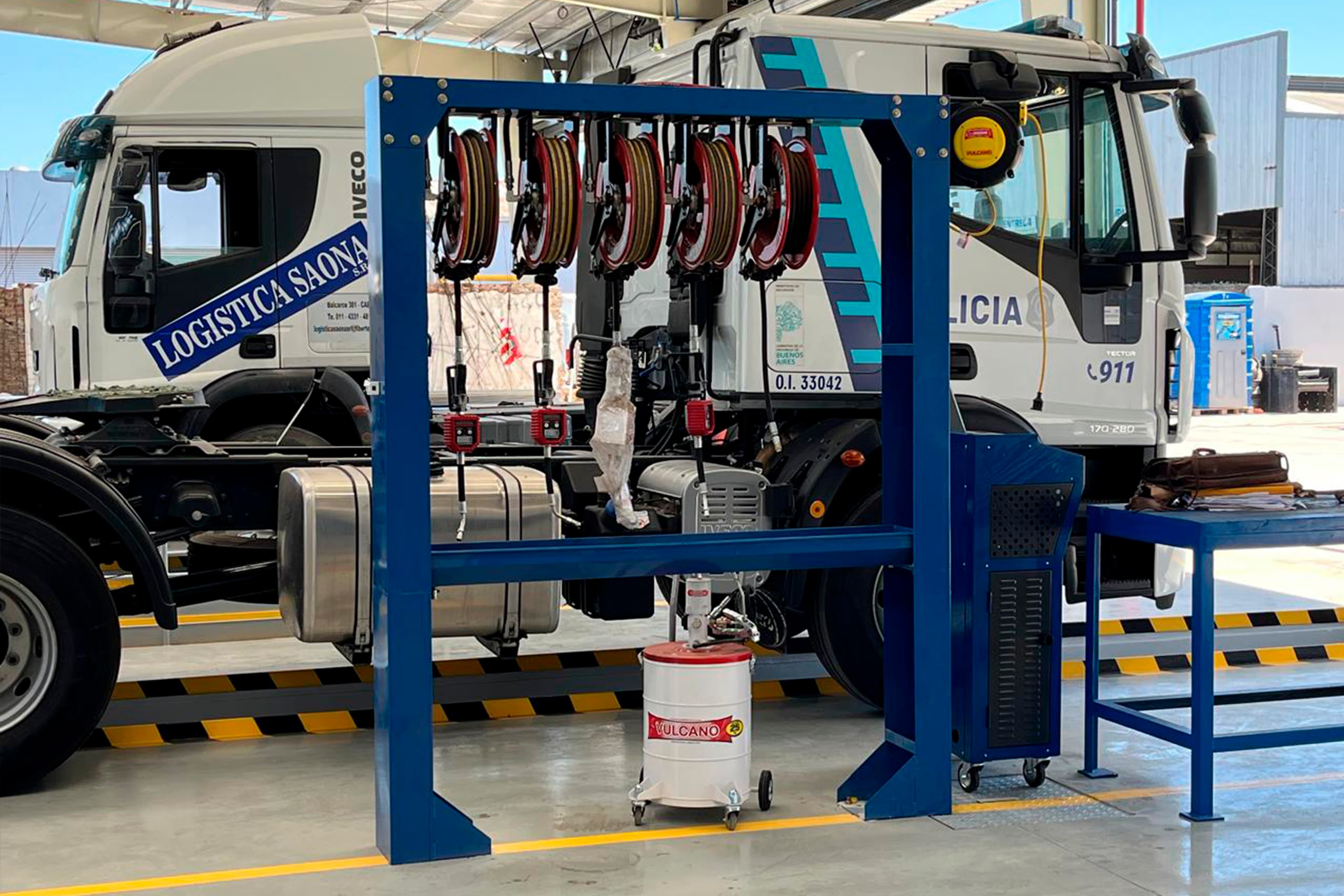 Equipamiento para lubricentros y talleres